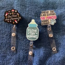 nurse badge reel bundle