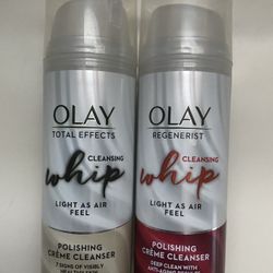 Olay Regenerist Whip facial cleanser 