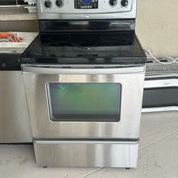 Whirlpool Stainless Steel Stove Top Oven 