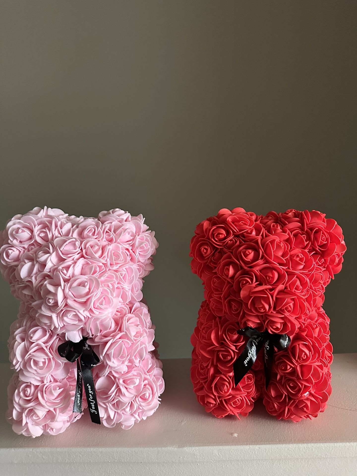 2 Rose Teddy Bear 