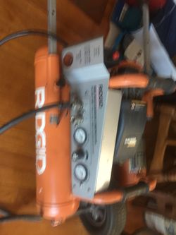 Ridgid 5 gl compressor
