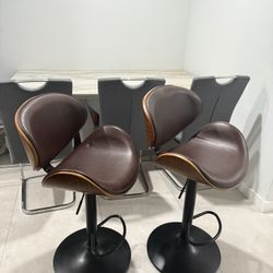 Brown Counter Stools/Bar Stools 