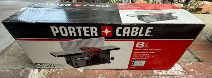 Porter-Cable PC160JT 6-Inch Variable Speed Bench Jointer W/Replacement Blades