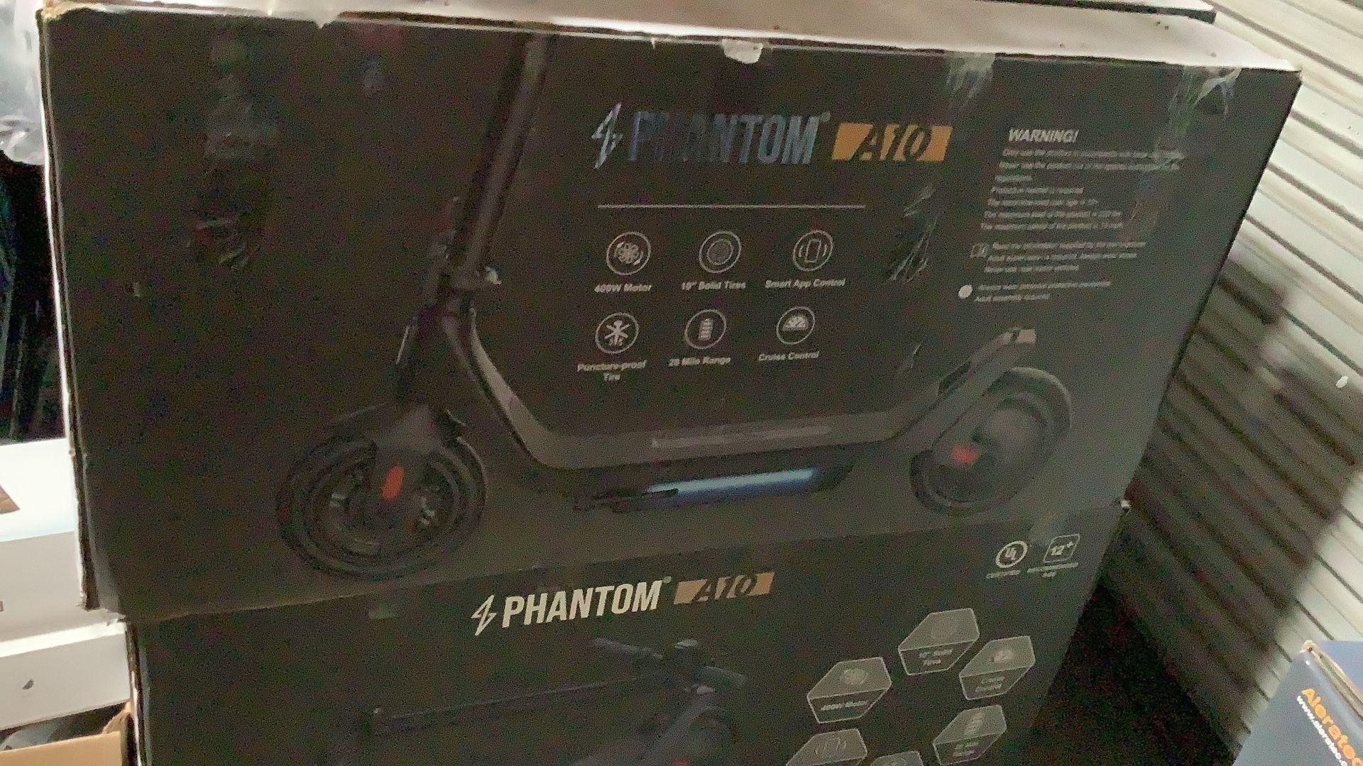 Phantomgogo Foldable Electric Scooter for Adult - Powerful 400W Motor, 28 Miles Range, 15.5 Mph, Intelligent Light, Eco-Friendly, Perfect for Adult Co