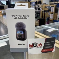 Insta360 GPS Preview Remote With Built In Mic 