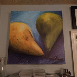 Pair Of Pears Painting
