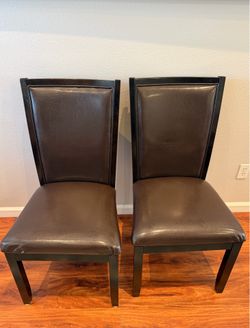 Ashley Furniture Dinning Chairs. Set of 2
