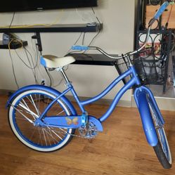 24 inch Huffy Cranbrook perfect fit frame periwinkle 