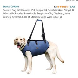 Coodeo Dog Lift Harness, Support & Recovery Sling