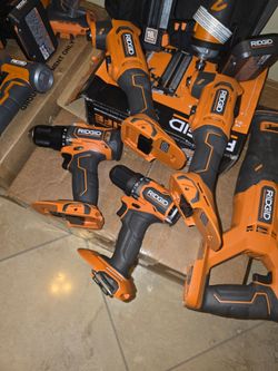 Rigid 18v tools