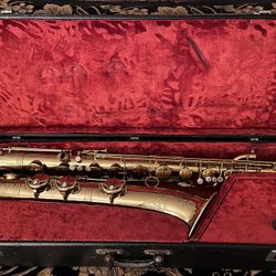 Pierret Low A Baritone Saxophone (Van Marle stencil)