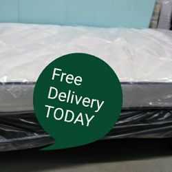 Free Delivery Today NEW Twin 10" Matt N Box Only $235
