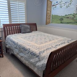 Queen Sleigh Bed Frame