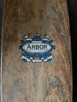 Arbor longboard cruiser deck