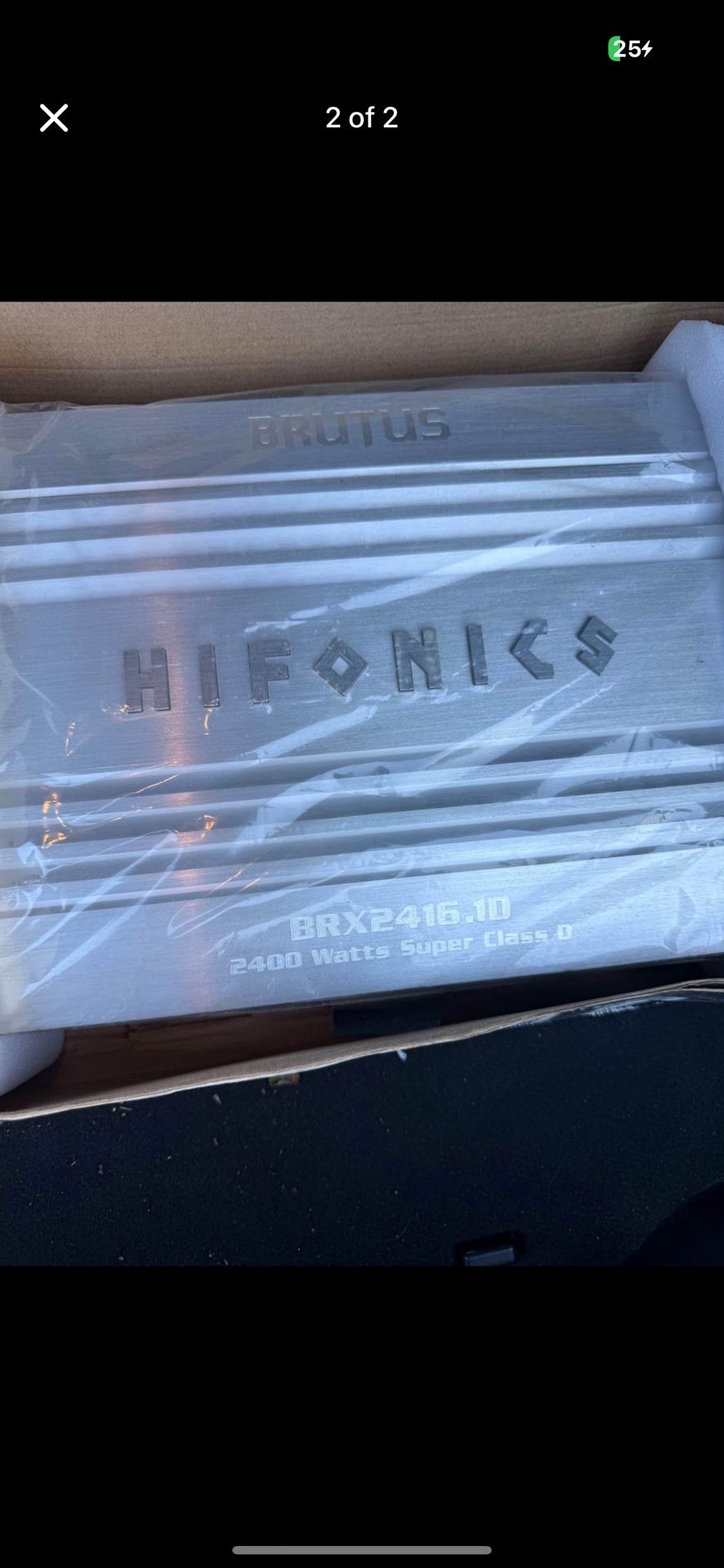 2400 Watt Hifonic Brutus Amp Never Been Hooked Up Brand New