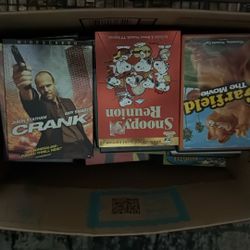 54 DVD Movies For Sell 