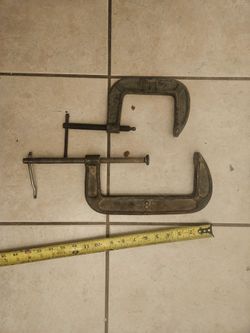 Hargrave Tool Company C-clamps WORKS PERFECTLY