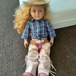 Our Genaration Doll with American Girl Outfit