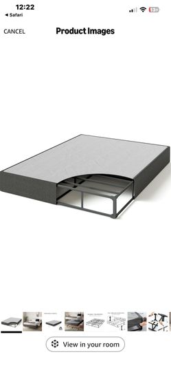 New king bedframe still in its box
