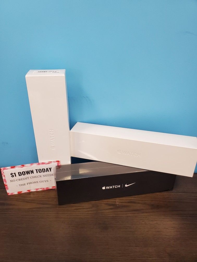 Apple Watch Series 6 44mm LTE Nike Edition - 90 Days Warranty - $1 Down - NO CREDIT Needed