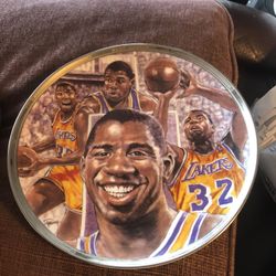 Magic Johnson Collector Plate