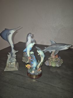 Aqua Decor Set Sculptures