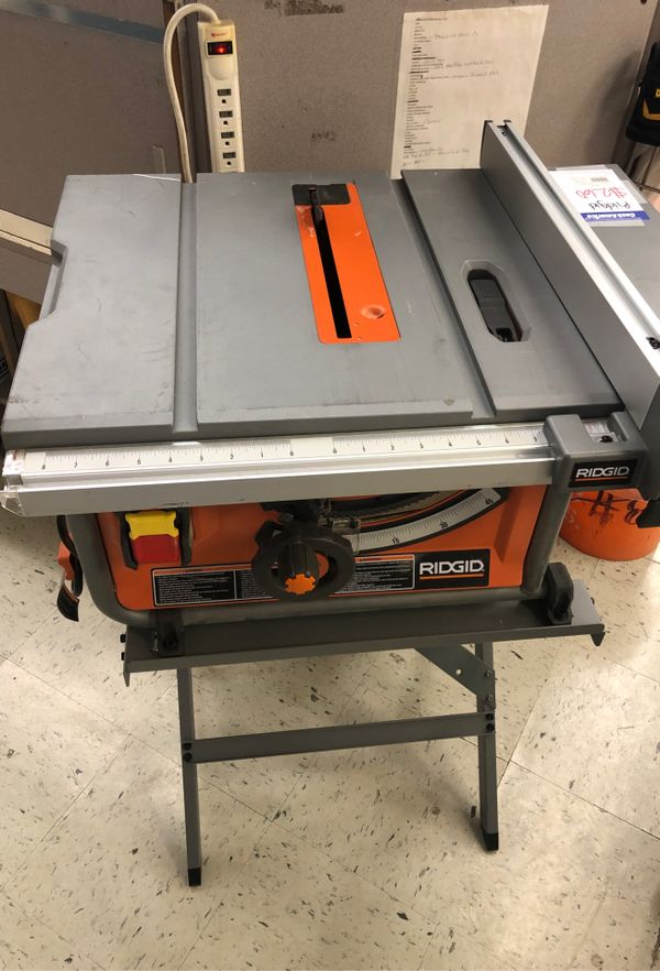 Ridgid Table Saw for Sale in Houston, TX OfferUp