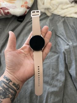 Rose Gold Samsung Watch