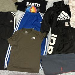 Boys Adidas And Nike Clothes Size 7 Lot