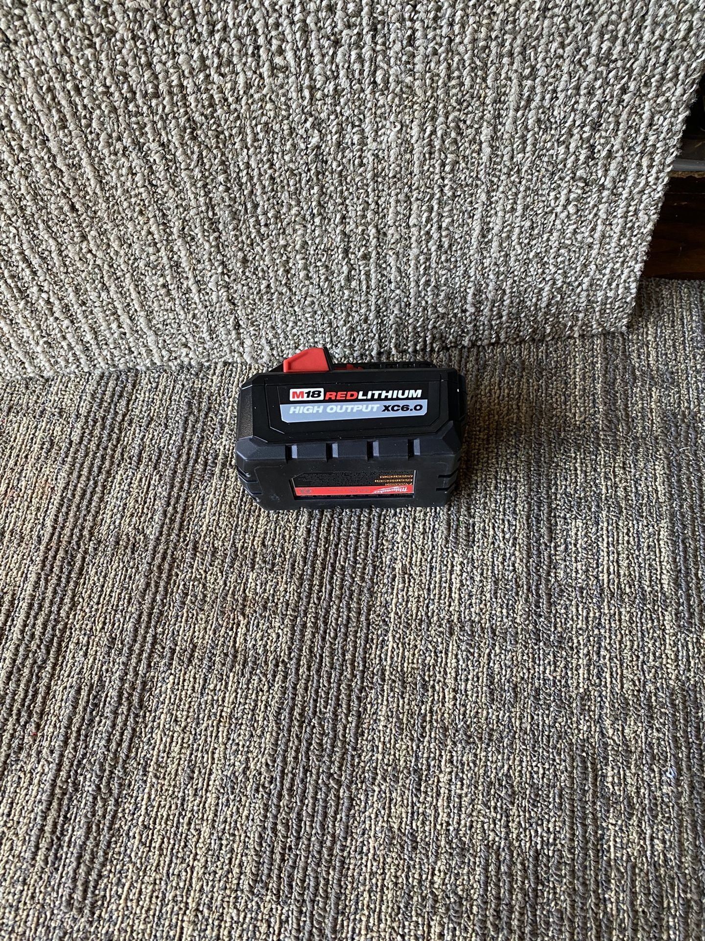 Milwaukee 18 V high Output 6.0 battery