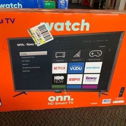 32 ONN Tv Open box w/ warranty