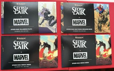 MTG Magic The Gathering Spider-man Secret Lair Sealed