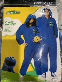 Large/XL Cookie Monster Onsie
