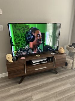 TV Stand and 55” TV