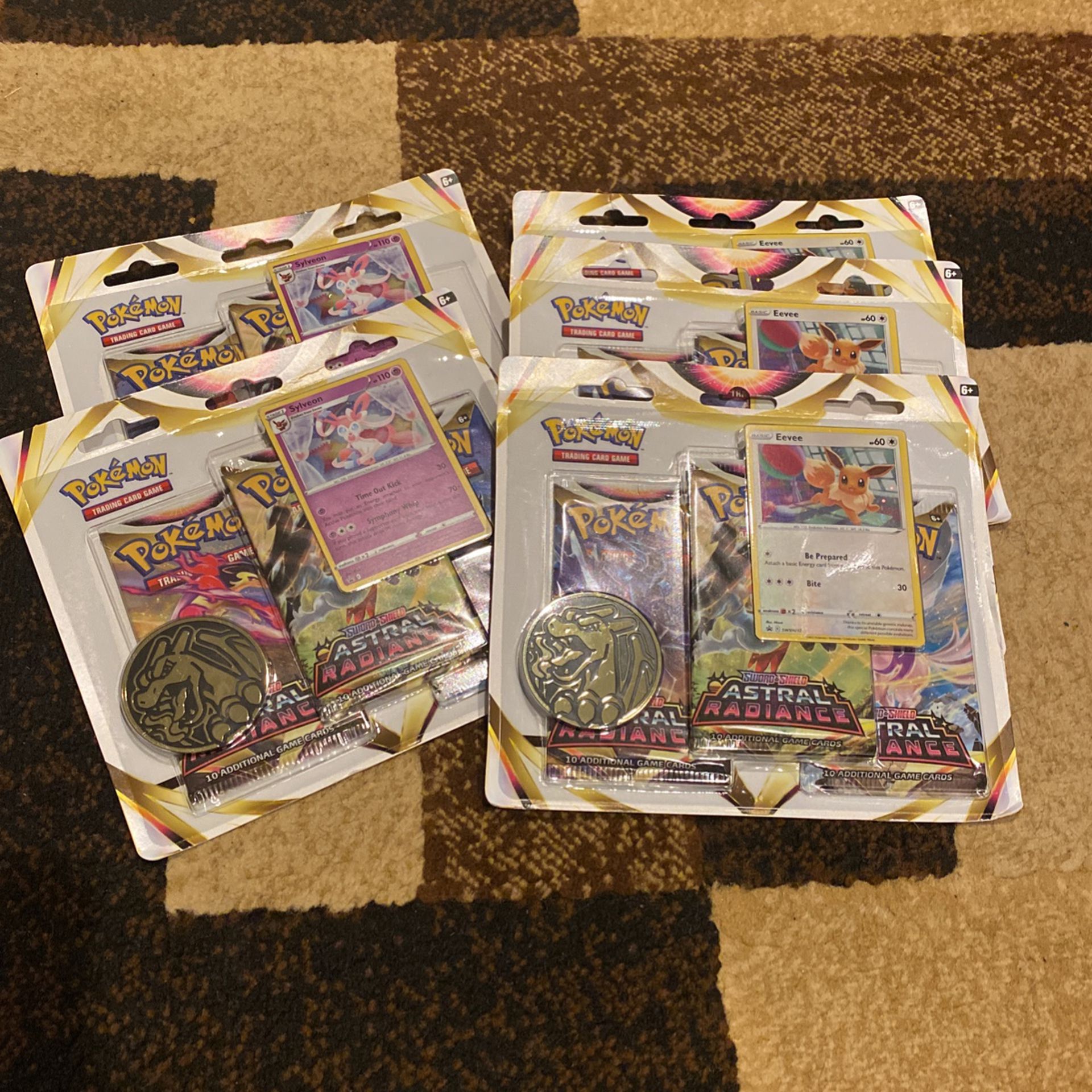 Pokemon Cards Astral Radiance 3 Pack Blister