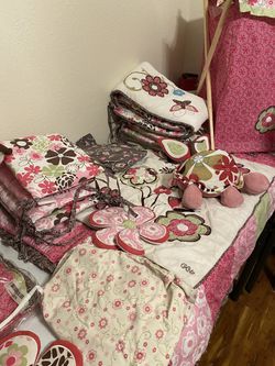 Girls Cocalo Bedroom Crib Decor Bundle!  Thumbnail