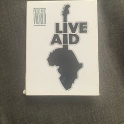 Live Aid 4 Tape DVD Set 1985 The Day The Music Changed The World