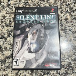 PS2 - Silent Line : Armored Core Game