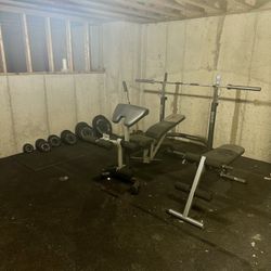 Weight Set/Home Gym
