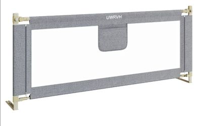 1 bed rail - universal size - grey