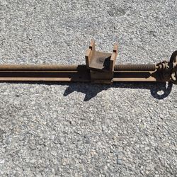Vintage Jig Custom Made All Steel Metal Handle Tool Shop Garage Tools Machinery Machine Tooling Part