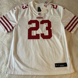 49ers White Jersey 