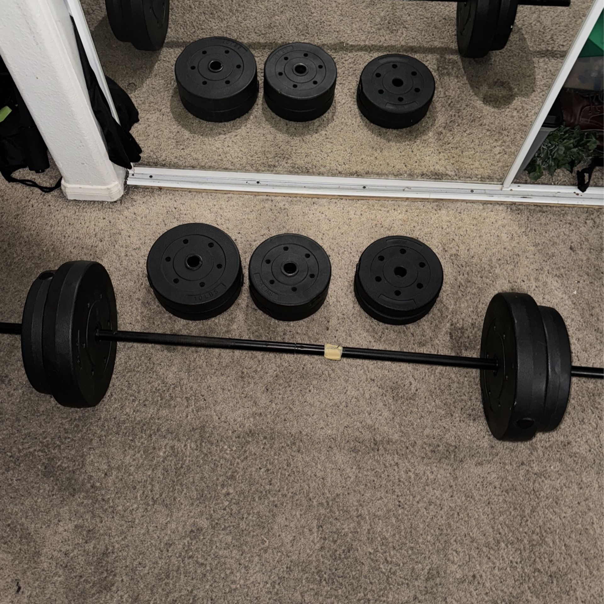 Barbell And weights