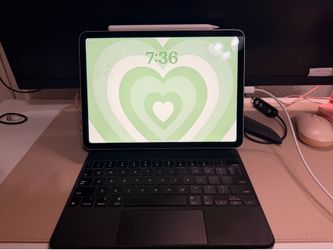 Apple iPad Air M2 11” 128GB Cellular + Magic Keyboard + Apple Pencil Pro – $900