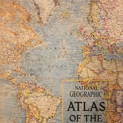 Atlas Of The World 1970