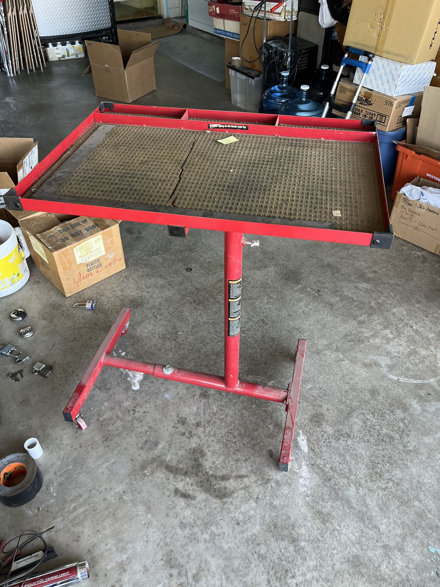 Rolling Tool Table