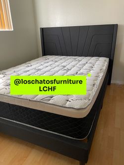Bed Queen size frame with mattress