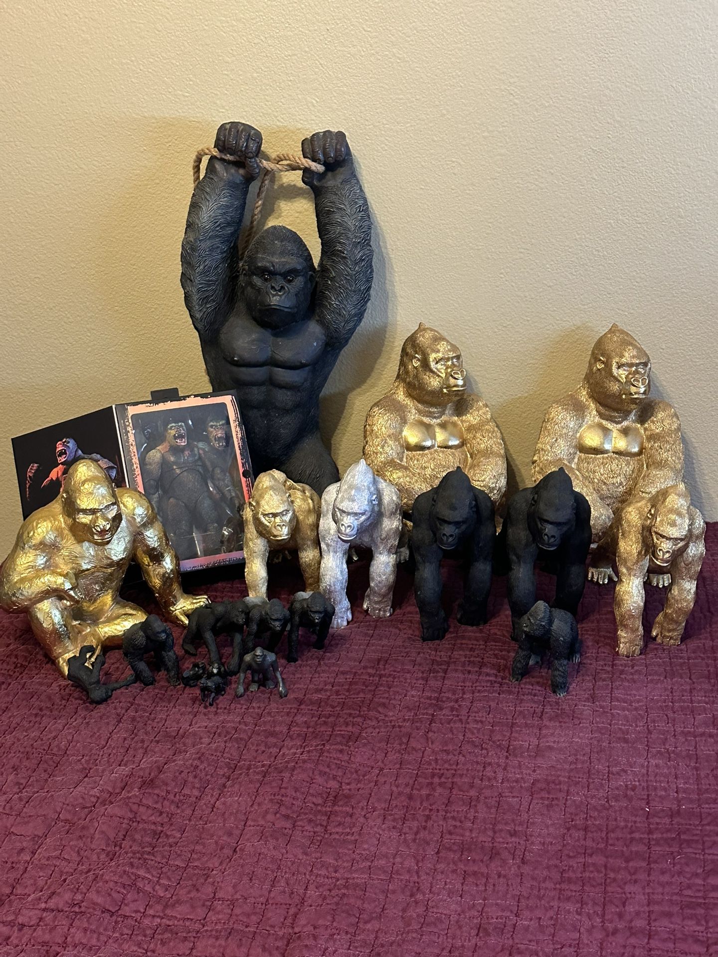 Silverbacks Collection Collection Of Silverback, Gorilla Figurines for Sale in Elk Grove, CA ...