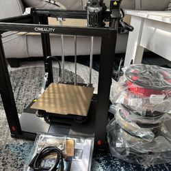 Creality Ender 5 S1 3D Printer With Filaments