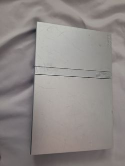 Silver ps2 console only